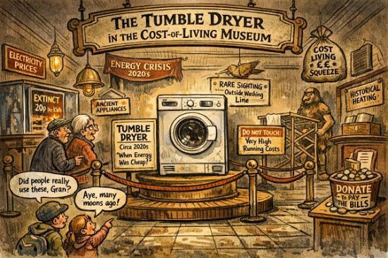 Photograph of The Slow Death of the Tumble Dryer: How High Energy Costs Are Reviving the Clothes Horse