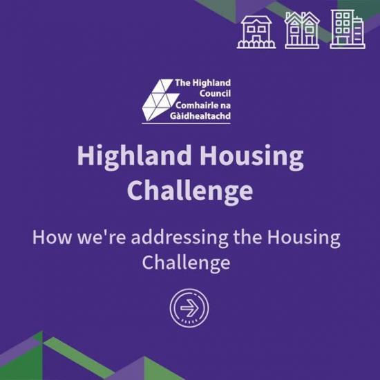 Photograph of  Highland Council enhances delivery on the Highland Housing Challenge