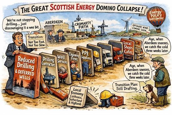 Photograph of When Drilling Slows, Scotland Feels It: What North East Rig Out’s Collapse Tells Us About the Energy Downturn