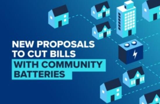 Photograph of New proposals to cut bills with community batteries