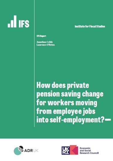 Photograph of Pension saving plummets when employees move into self-employment