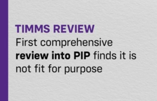 Photograph of First comprehensive review into PIP finds it is “not fit for purpose”