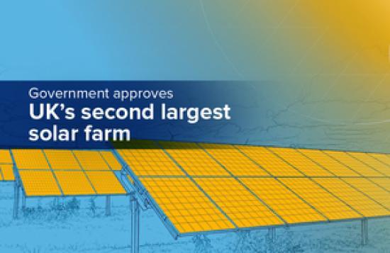 Photograph of Government approves UK’s second largest solar farm