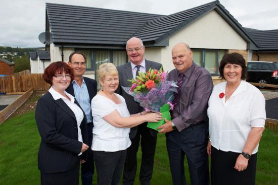 Photograph of Conon Bridge Welcomes New Council House Tenants