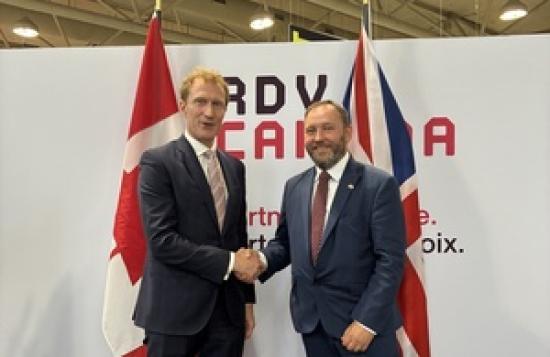 Photograph of British filmmakers handed boost by new film agreement with Canada