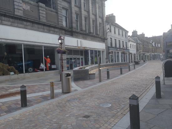 Photograph of Wick Town Centre in Transition: High Street Regeneration, Property Sales, and Adaptive Reuse