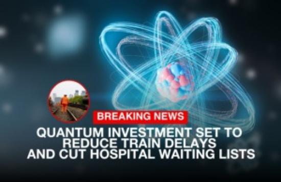 Photograph of Quantum firms backed to keep railways running and cut waiting lists as UK harnesses potential of future tech