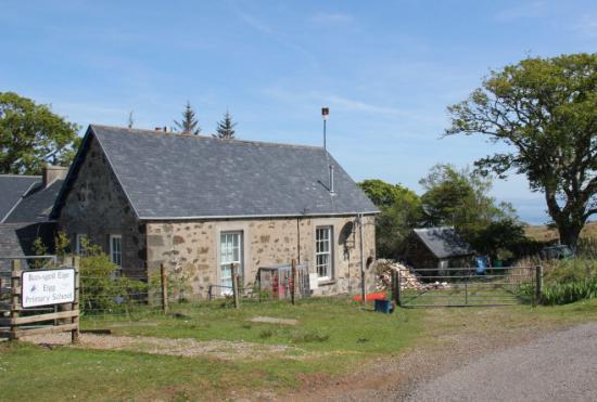 Photograph of Biomass System Installed At Island School