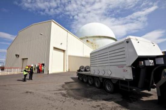 Photograph of Dounreay Nuclear Materials Transferred To Sellafield