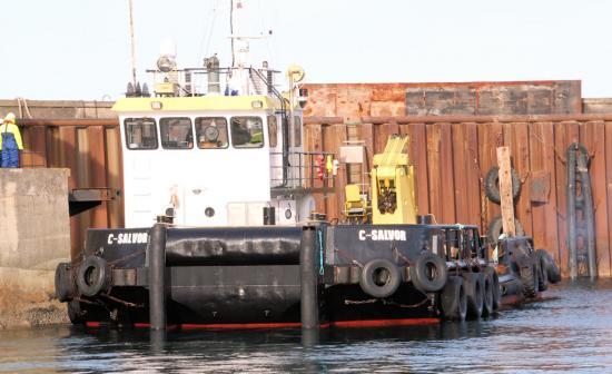 Photograph of Devices Placed In Pentland Firth to Take Measurements