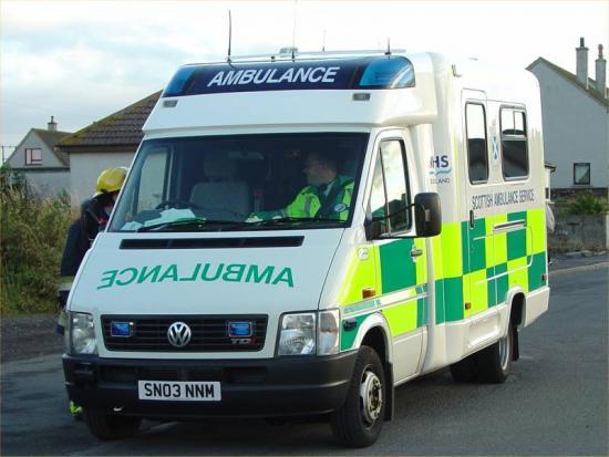 Photograph of New Ambulance Staff