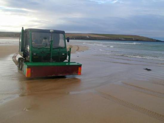 Photograph of Dounreay modifies beach monitoring system