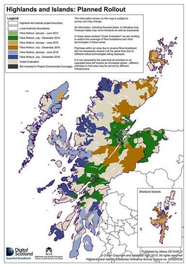 Photograph of Broadband Rollout For Highlands And Islands