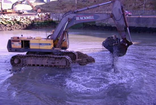 Photograph of Gills Harbour Works Repair Storm Damage