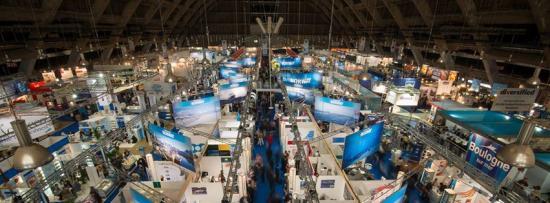 Photograph of Highlands and Islands businesses exhibit at world’s largest seafood fair