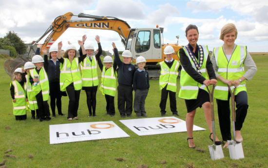 Photograph of New £48.5 million school campus for Wick