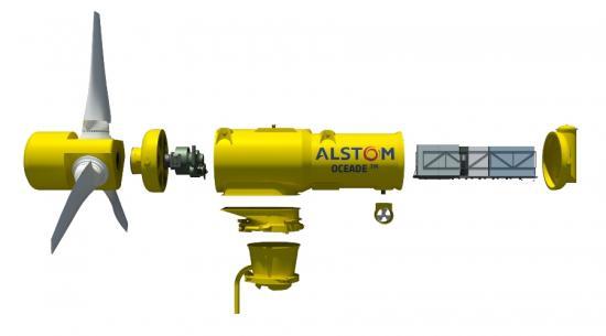 Photograph of Tidal Stream Turbines Improvements by Alstom