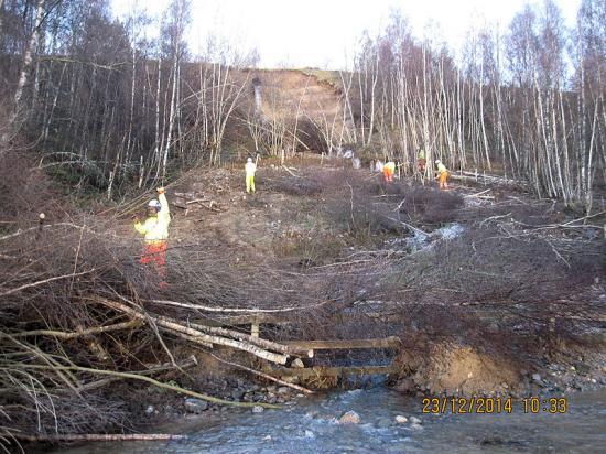 Photograph of B9152 Kingussie to Aviemore road to remain closed over festive period