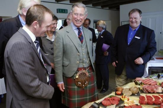 Photograph of North Highlands Produce Showcased at Ackergill