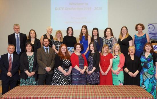 Photograph of New Highland Primary Teachers Graduate With Online Course