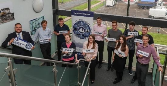 Photograph of Graduates Start At Dounreay