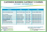 Thumbnail for article : Caithness Business Gateway Courses