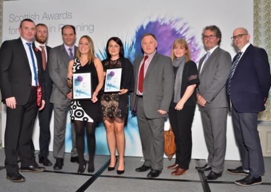 Photograph of Success at national awards for Council's Planning Service