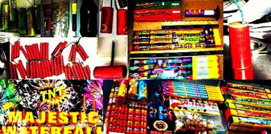 Photograph of Highland business sold fireworks to young test purchase volunteer