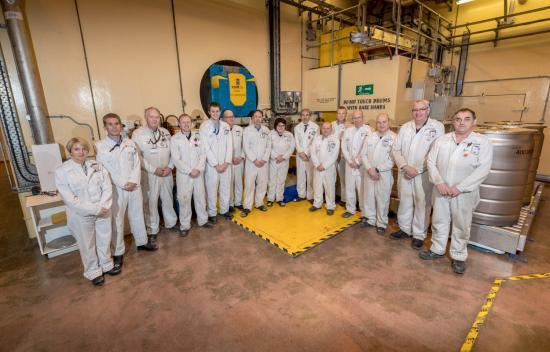 Photograph of Dounreay Team To Make Safe The Most Hazardous Materials