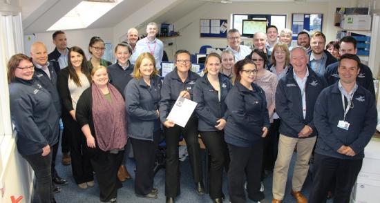 Photograph of Serco Northlink Ferries: Investors in People Silver Accreditation