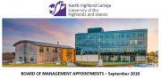 Thumbnail for article : North Highland College UHI - Board Of Management Appointments