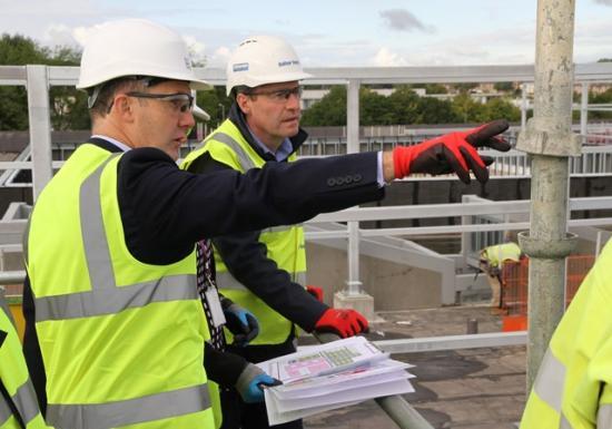 Photograph of Focus on infrastructure investment