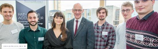 Photograph of Deputy First Minister Meets Life Sciences' Next Generation