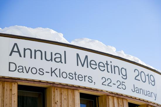 Photograph of World Economic Forum Meeting In Davos