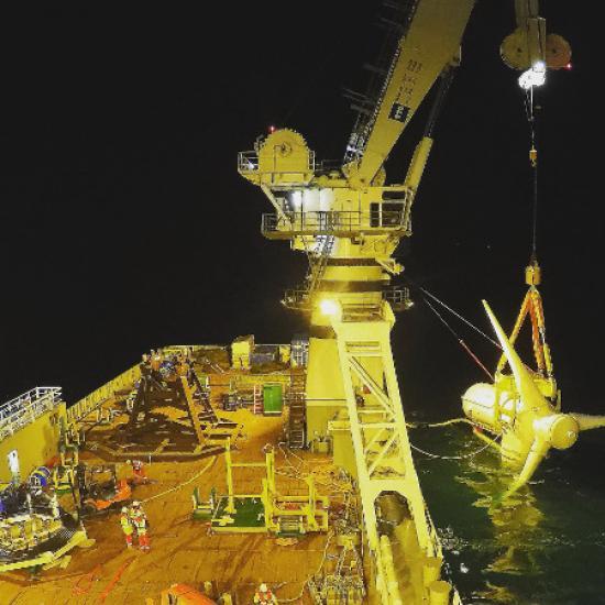 Photograph of Pentland Firth Electricy Production Rising With SIMEC Atlantis Energy