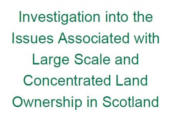 Photograph of Addressing Scotland's pattern of land ownership can unlock economic and community opportunities