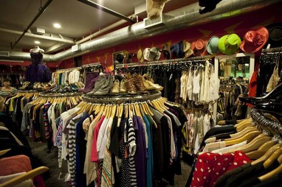 In With The Old And Out With The New - Second-hand Clothing Market Set ...