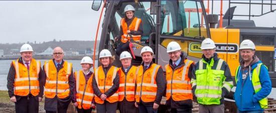 Photograph of Stornoway Port Authority Awards Milestone Marina Contract