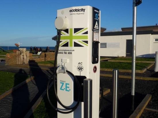 Photograph of More electric vehicle charging points