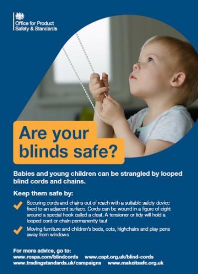 Photograph of Check Your Blind Cords And Keep Your Home Safe